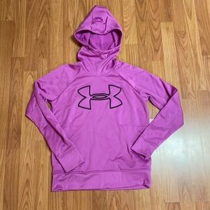 Girls Under Armour Hooded Sweatshirt Size Small
